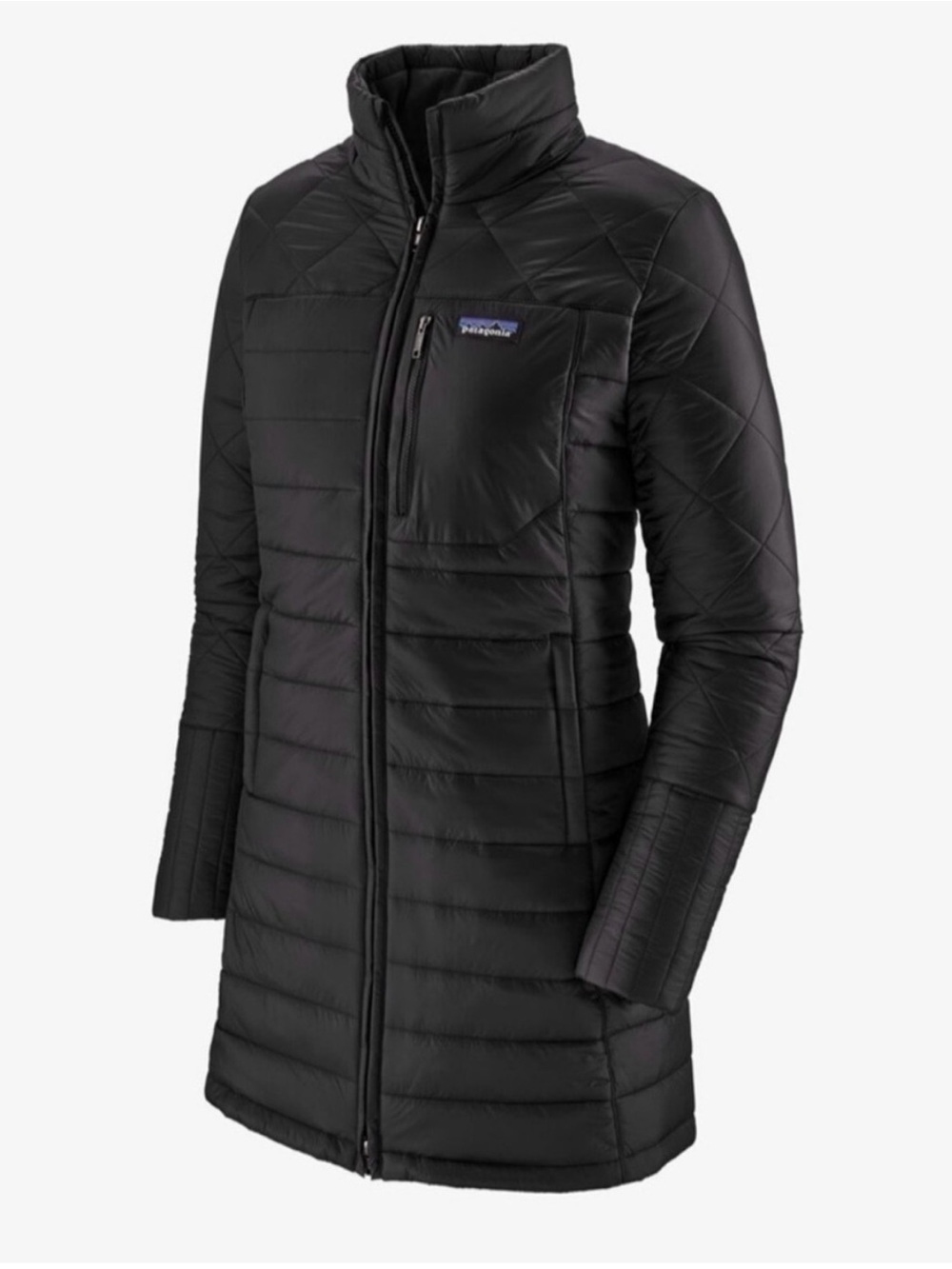 Patagonia Radalie Women's Black Quilted Insulated Puffer Coat SMALL